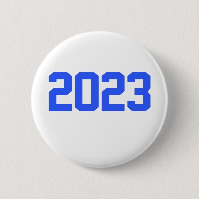 Happy New Year 2023 - New Year 2023  6 Cm Round Badge (Front)