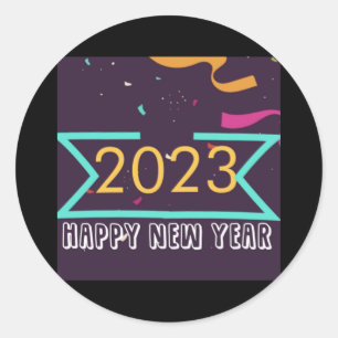 Happy  New Year 2023 - New Year&39;s Shirts &amp;  Classic Round Sticker
