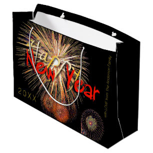 Happy New Year 2023 Personalised Large Gift Bag