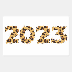 Happy New Year 2023 Rectangular Sticker