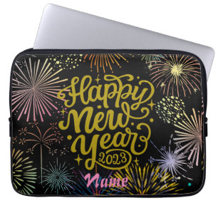 Happy New Year 2023 Thunder_Cove Laptop Sleeve