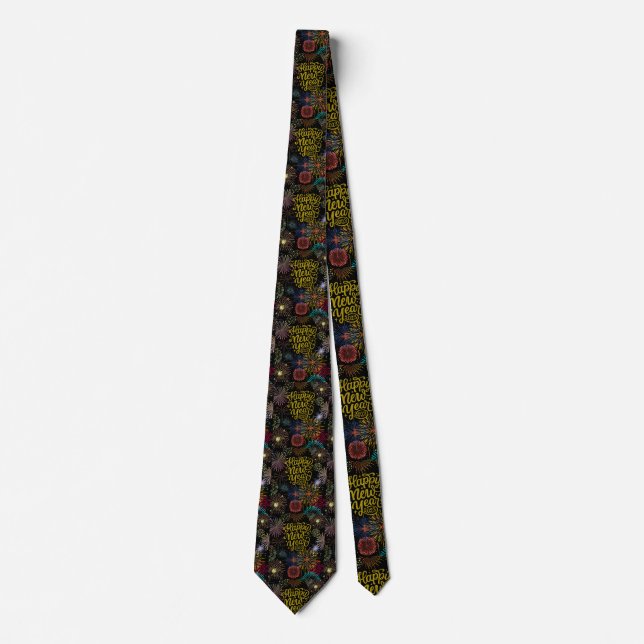 Happy New Year 2023 Thunder_Cove Tie (Front)