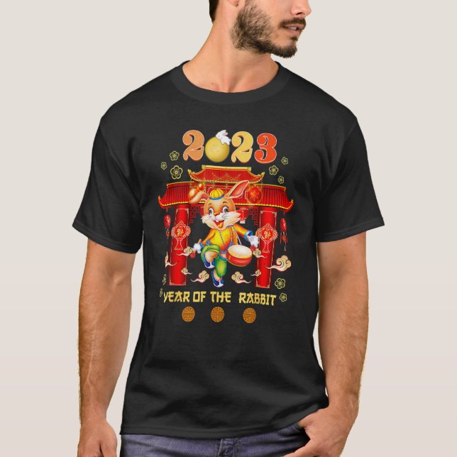 Happy New Year 2023 Year Of The Rabbit Eve Party S T-Shirt (Front)