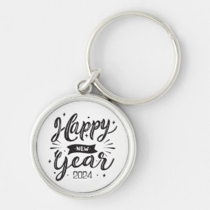 Happy new year 2024  key ring