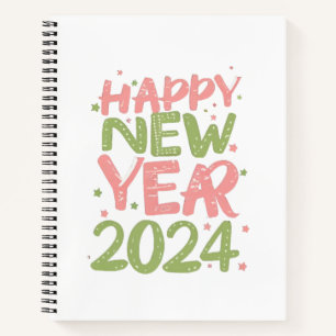 Happy New Year 2024 Notebook