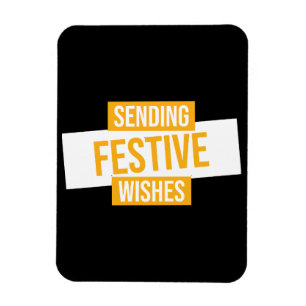 Happy new year 2024 -sending festive wishes magnet