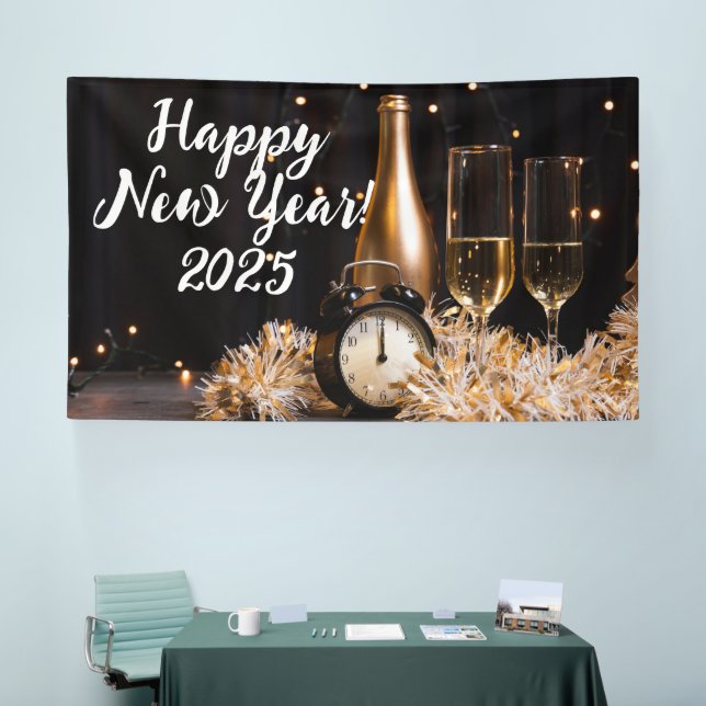 Happy New Year 2025 Banner (Tradeshow)