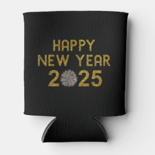 Happy New Year 2025 Can Cooler