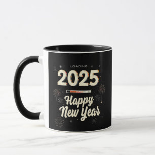 Happy New Year 2025 Family Matching Mug