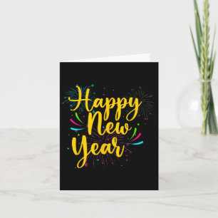 Happy New Year 2025 Gold Fun Festive Funny Party C Card