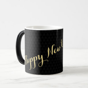 Happy New Year 2025 Modern Colour Changing Morphin Magic Mug