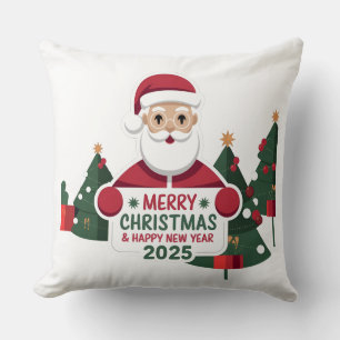 Happy New Year 2025, New Decor throw pillow