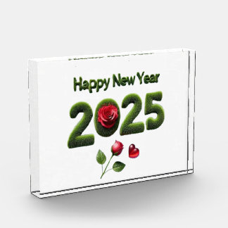 Happy New Year 2025 Photo Block