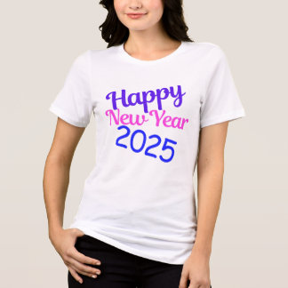 Happy New Year 2025  Tri-Blend Shirt