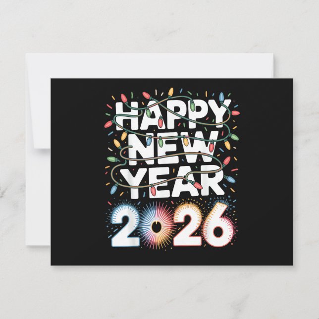Happy New Year 2026 (Front)