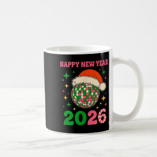 Happy New Year 2026-2026 - Disco Ball Coffee Mug