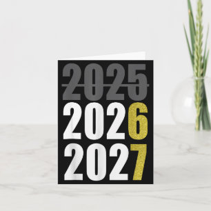 Happy New Year 2026 2027 67 Meme Six Seven Kids Me Card