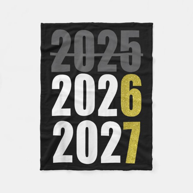 Happy New Year 2026 2027 67 Meme Six Seven Kids Me Fleece Blanket (Front)