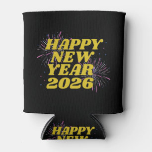 Happy New Year 2026 Can Cooler