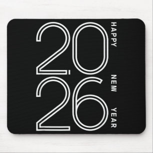 Happy New Year 2026 Celebration Eve Party Men Wome Mouse Pad