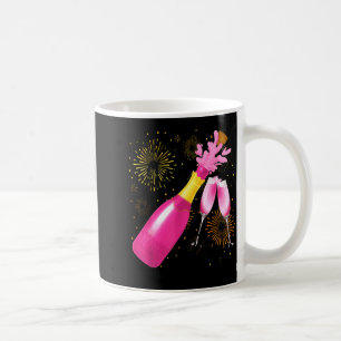 Happy New Year 2026 Champagne Happy New Years Eve Coffee Mug