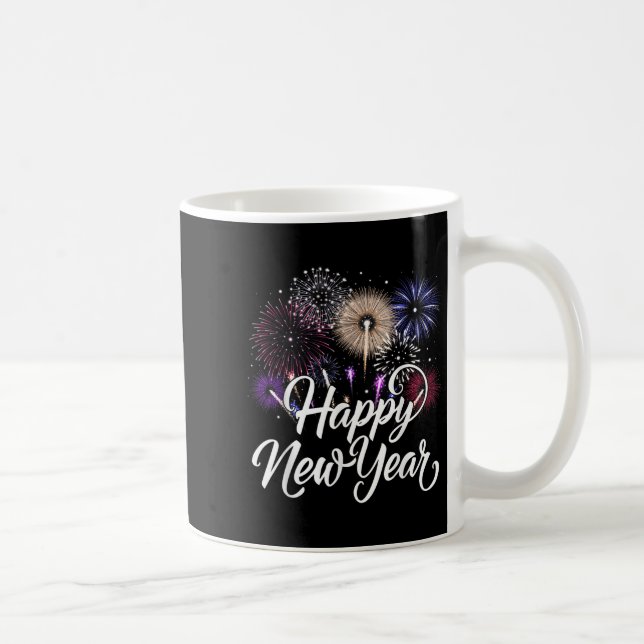 Happy New Year 2026 Costume Party Friends Family U Coffee Mug (Right)