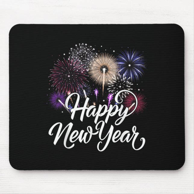 Happy New Year 2026 Costume Party Friends Family U Mouse Pad (Front)