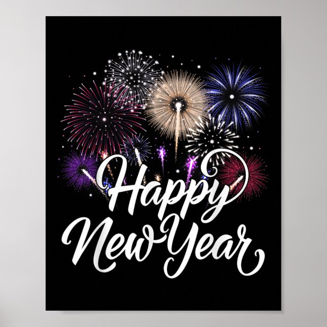 Happy New Year 2026 Costume Party Friends Family U Poster (Front)