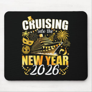 Happy New Year 2026 Cruising Into The New Year 202 Mouse Pad