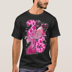 Happy New Year 2026 Disco Ball Bow New Year's Eve  T-Shirt