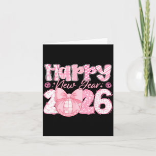 Happy New Year 2026 Eve Party Family Matching Men Card