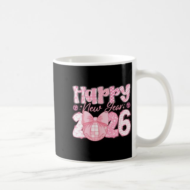 Happy New Year 2026 Eve Party Family Matching Men  Coffee Mug (Right)