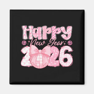 Happy New Year 2026 Eve Party Family Matching Men  Magnet