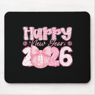 Happy New Year 2026 Eve Party Family Matching Men  Mouse Pad