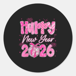 Happy New Year 2026 Eve Party Nye Family Matching  Classic Round Sticker