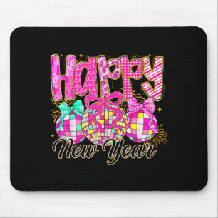 Happy New Year 2026 Family Celebration New Years E Mouse Pad
