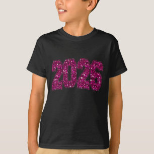 Happy New Year 2026 Fireworks Party Eve Family Xma T-Shirt