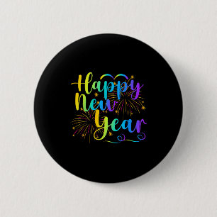 Happy New Year 2026 Funny Family Friend New Year E 6 Cm Round Badge