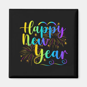 Happy New Year 2026 Funny Family Friend New Year E Magnet