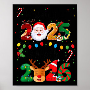 Happy New Year 2026 Goodbye 2025 Hello 2026 Men Wo Poster