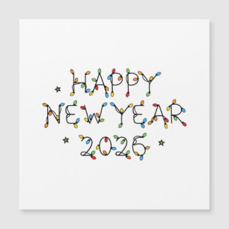 Happy New Year 2026 Minimalist Design
