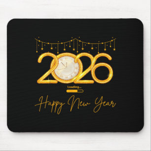 Happy New Year 2026 Mouse Pad