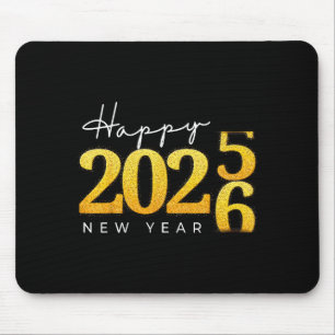 Happy New Year 2026 New Year's Eve Countdown Party Mouse Pad