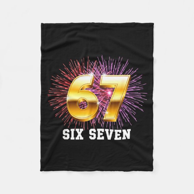 Happy New Year 2026 New Year's Eve Party 67 Six Se Fleece Blanket (Front)