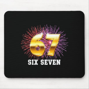 Happy New Year 2026 New Year's Eve Party 67 Six Se Mouse Pad