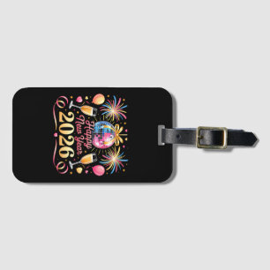 Happy New Year 2026 New Years Eve Party Countdown Luggage Tag