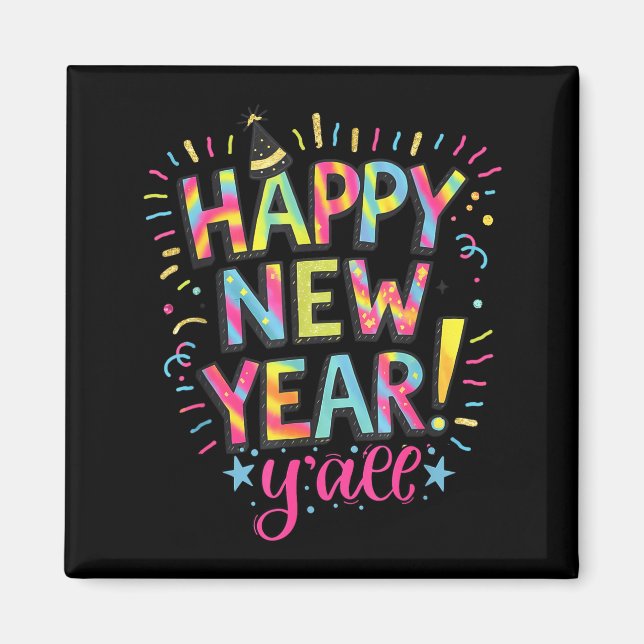 Happy New Year 2026 New Years Eve Party Countdown  Magnet (Front)