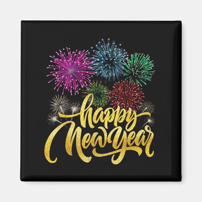 Happy New Year 2026 New Years Eve Party Countdown  Magnet (Front)