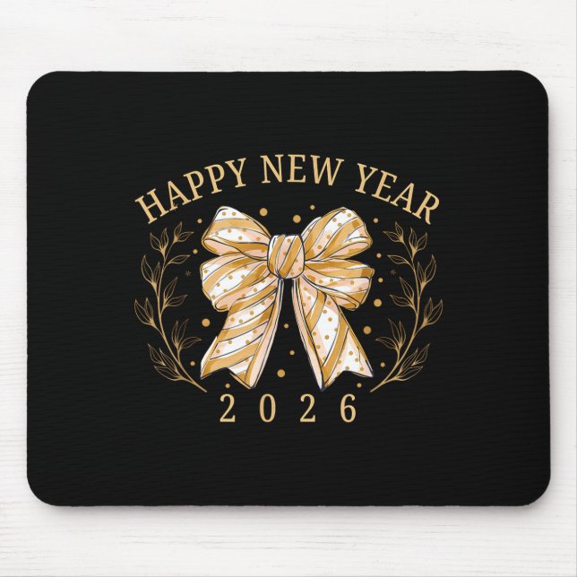 Happy New Year 2026 New Years Eve Party Countdown  Mouse Pad (Front)