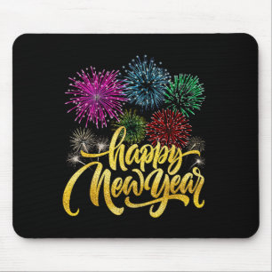 Happy New Year 2026 New Years Eve Party Countdown  Mouse Pad